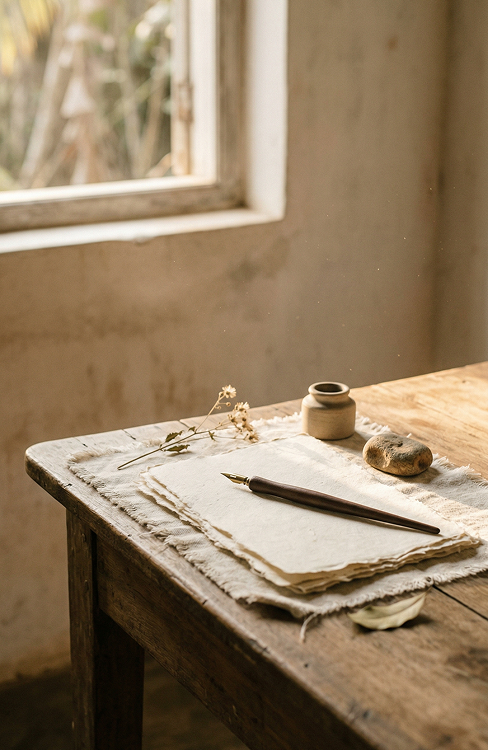 A quiet desk